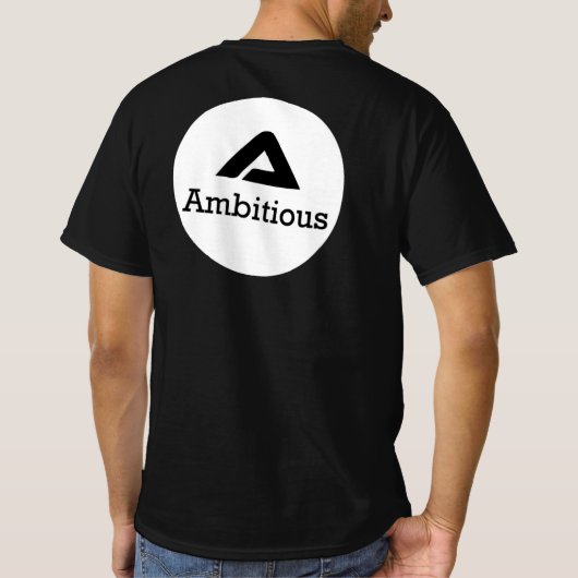 Ambitieus origineel T-shirt (Achterkant)