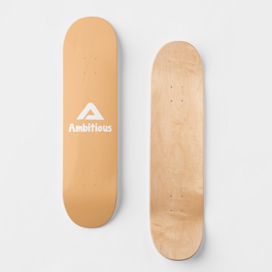 Ambitieus skateboard (Voorkant)