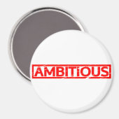 Ambitieuze Stempel Magneet (Voorkant / Achterkant)
