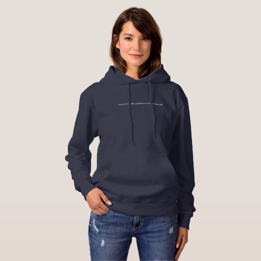 Ambition Damesbasic Hoodie (Voorkant volledig)
