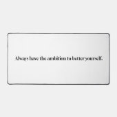 Ambition Desk Mat (Voorkant)