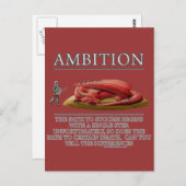Ambition Fantasy (de)Motivator Briefkaart (Voorkant / Achterkant)