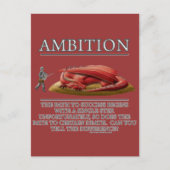 Ambition Fantasy (de)Motivator Briefkaart (Voorkant)