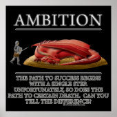 Ambition Fantasy (de)Motivator Poster (Voorkant)