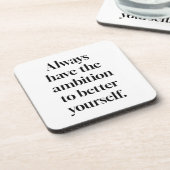 Ambition Hard Plastic Onderzetter (Linkerzijde)