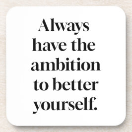 Ambition Hard Plastic Onderzetter