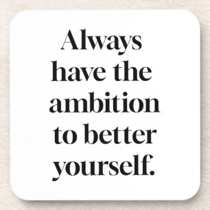 Ambition Hard Plastic Onderzetter