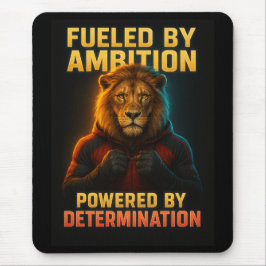Ambition Lion Motivation Art Muismat