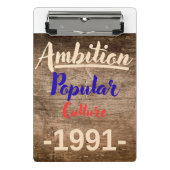 Ambition: Popular Culture Mini Klembord (Voorkant)