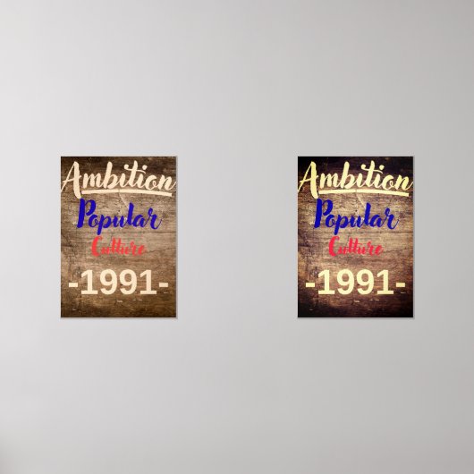 Ambition: Popular Culture Muurkunst Sets (Voorkant)