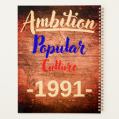 Ambition: Popular Culture Planner (Achterkant)
