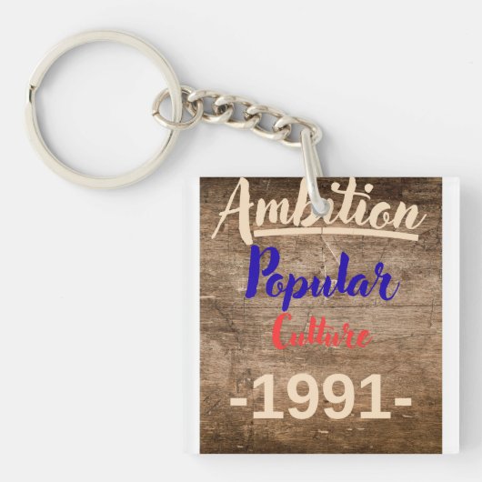 Ambition: Popular Culture Sleutelhanger (voorkant)