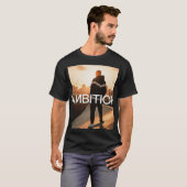 Ambition Skateboard Stad Zonsondergang - Onderneme T-shirt (Voorkant volledig)