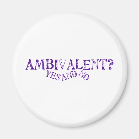 Ambivalent? Magneet (Voorkant)