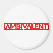 Ambivalent Stempel Magneet (Voorkant)