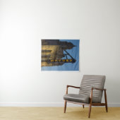 Ambler Theater bij Twilight Ambler PA Wandkleed (In Situ (horizontaal))