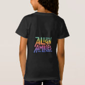 Ambles uitlijnen t-shirt (Achterkant)