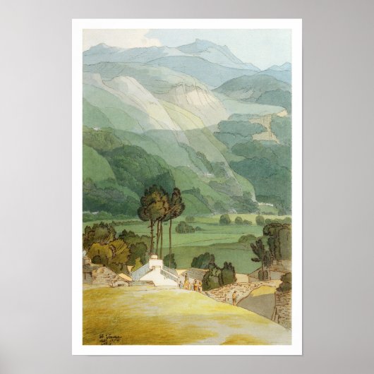 Ambleside, 1786 (met pen en inkt boven grafiet) poster (Voorkant)