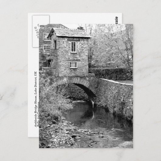 Ambleside Bridge House Briefkaart (Voorkant / Achterkant)