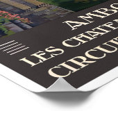 Amboise France vintage Poster (Hoek)