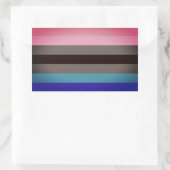 Ambonec Pride Rechthoekige Sticker (Tas)