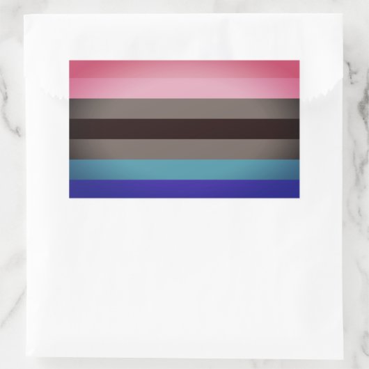 Ambonec Pride Rechthoekige Sticker (Tas)