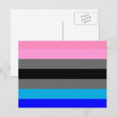 Ambonec Pride Vlag Briefkaart (Voorkant / Achterkant)