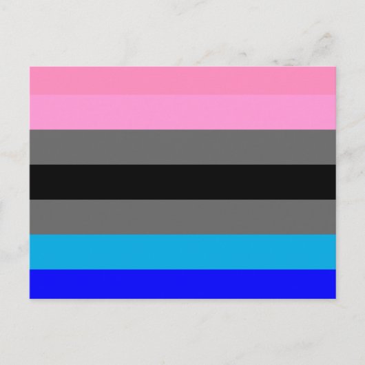 Ambonec Pride Vlag Briefkaart (Voorkant)