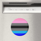 Ambonec Pride-vlag Magneet (Insitu (Vaatwasser))
