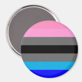 Ambonec Pride-vlag Magneet (Voorkant / Achterkant)