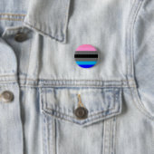 Ambonec Pride Vlag Ronde Button 3,2 Cm (In situ)
