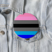 Ambonec Pride Vlag Ronde Button 4,0 Cm (In situ)