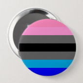 Ambonec Pride Vlag Ronde Button 4,0 Cm (Voorkant /achterkant)