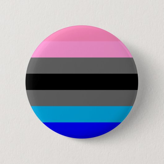 Ambonec Pride Vlag Ronde Button 5,7 Cm (Voorkant)