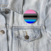 Ambonec Pride Vlag Ronde Button 5,7 Cm (In situ)