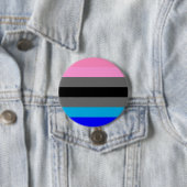 Ambonec Pride Vlag Ronde Button 7,6 Cm (In situ)