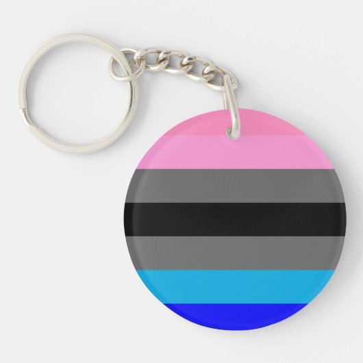 Ambonec Pride Vlag Sleutelhanger (Voorkant)