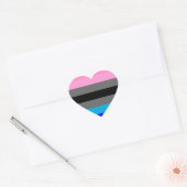 Ambonec trots hart sticker (Envelop)