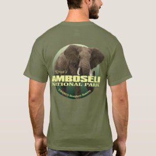 Amboseli NP (Afrikaanse olifant) WT T-shirt