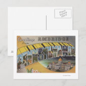 Ambridge, Pennsylvania - Grote letterscènes Briefkaart (Voorkant / Achterkant)