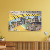 Ambridge, Pennsylvania - Grote letterscènes Canvas Afdruk (Insitu (Woonkamer))