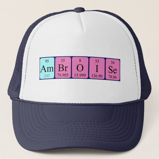 Ambroise periodiek table name pet (Voorkant)