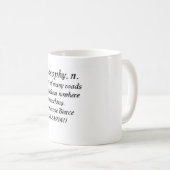 Ambrose Bierce over filosofie Koffiemok (Voorkant rechts)