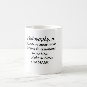Ambrose Bierce over filosofie Koffiemok