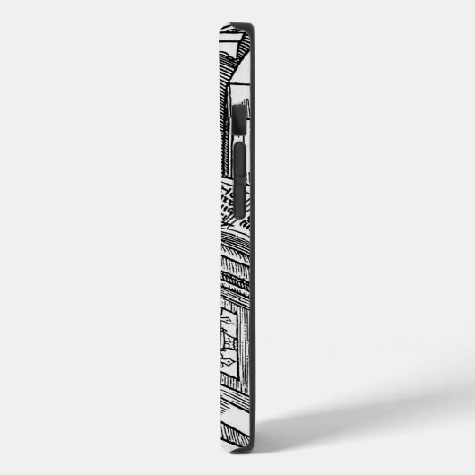 Ambrose de Milaan Case-Mate iPhone Case (Achterkant / Links)