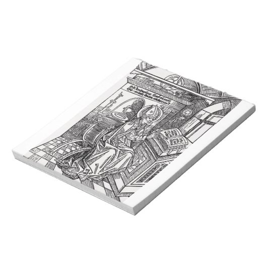 Ambrose de Milaan Notitieblok (Linkerzijde)