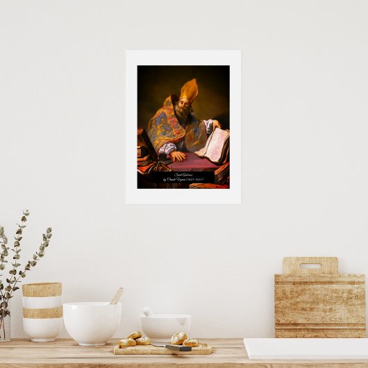 Ambrose de Milaan Poster (Keuken)