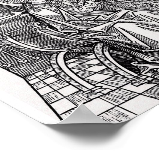 Ambrose de Milaan Poster (Hoek)