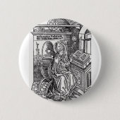 Ambrose de Milaan Ronde Button 5,7 Cm (Voorkant)