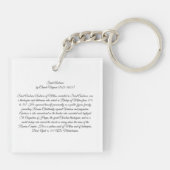 Ambrose de Milaan Sleutelhanger (Achterkant)